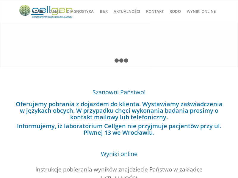 Badania dna, cytologia, badana mykologiczne - Cellgen.pl 